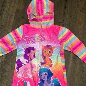 Colorful My Little Pony Pajama Onesie
